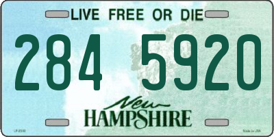 NH license plate 2845920