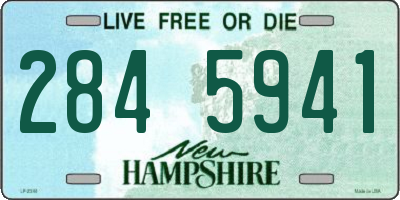 NH license plate 2845941