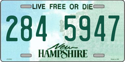 NH license plate 2845947