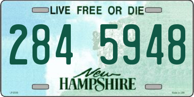 NH license plate 2845948