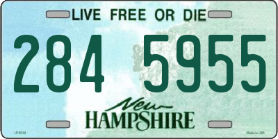 NH license plate 2845955