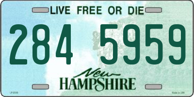 NH license plate 2845959