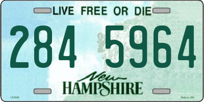 NH license plate 2845964