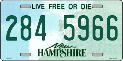 NH license plate 2845966