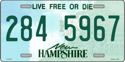 NH license plate 2845967