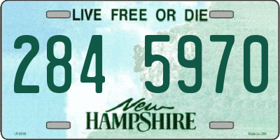 NH license plate 2845970