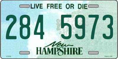 NH license plate 2845973