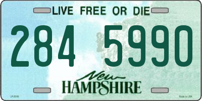 NH license plate 2845990