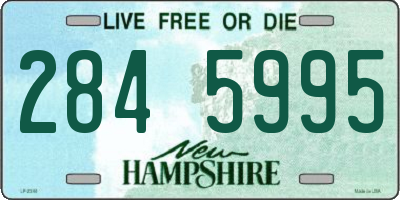 NH license plate 2845995