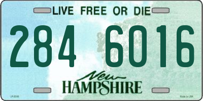 NH license plate 2846016
