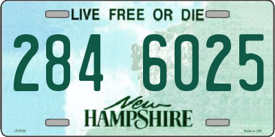 NH license plate 2846025