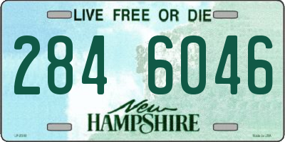 NH license plate 2846046