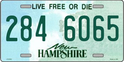 NH license plate 2846065