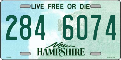 NH license plate 2846074