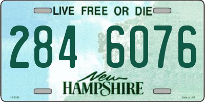 NH license plate 2846076