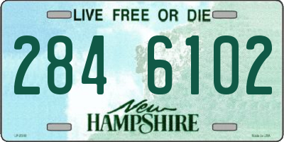 NH license plate 2846102