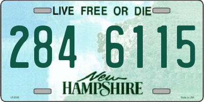 NH license plate 2846115