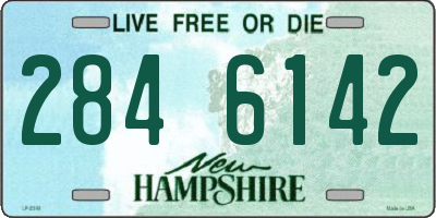 NH license plate 2846142