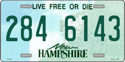 NH license plate 2846143
