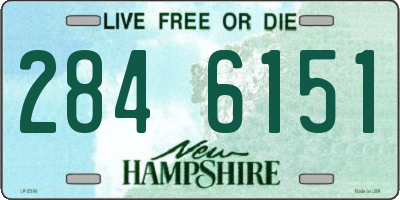NH license plate 2846151
