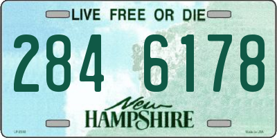 NH license plate 2846178