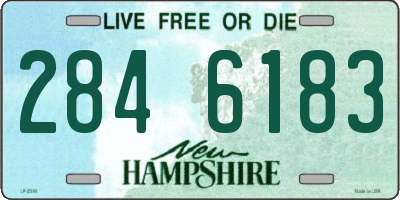 NH license plate 2846183