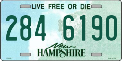 NH license plate 2846190