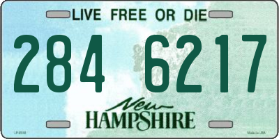 NH license plate 2846217