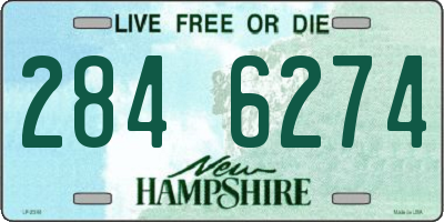 NH license plate 2846274