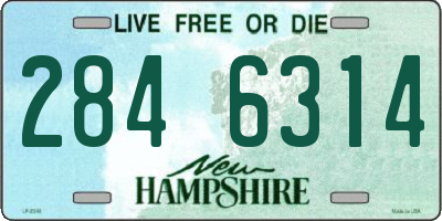 NH license plate 2846314