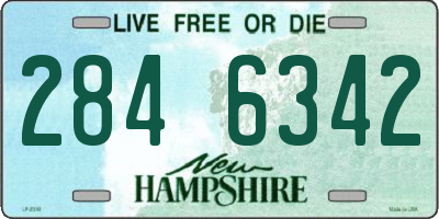 NH license plate 2846342