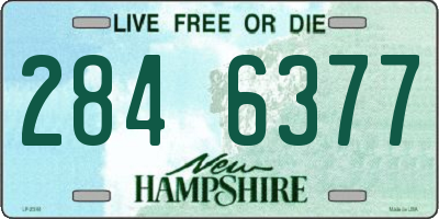 NH license plate 2846377