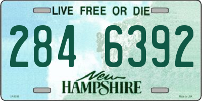 NH license plate 2846392