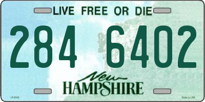 NH license plate 2846402