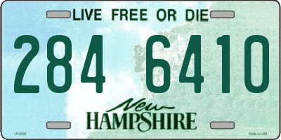 NH license plate 2846410