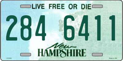 NH license plate 2846411