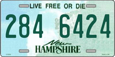 NH license plate 2846424