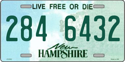 NH license plate 2846432