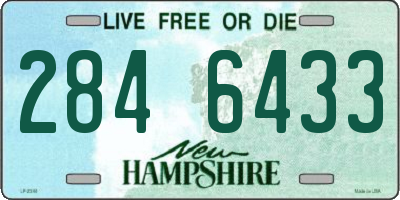 NH license plate 2846433