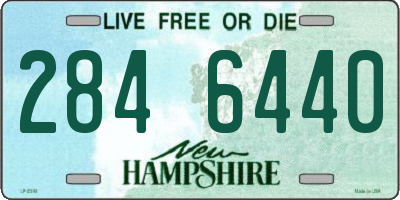 NH license plate 2846440