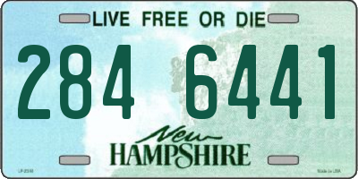 NH license plate 2846441