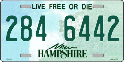 NH license plate 2846442