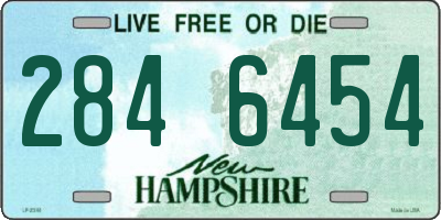 NH license plate 2846454