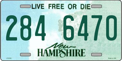 NH license plate 2846470