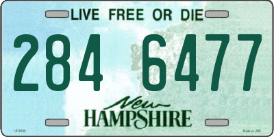 NH license plate 2846477