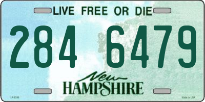 NH license plate 2846479