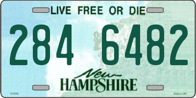 NH license plate 2846482