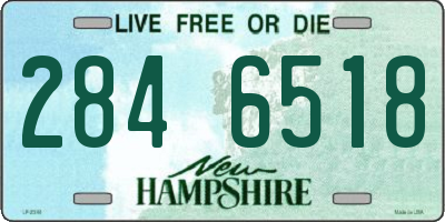 NH license plate 2846518
