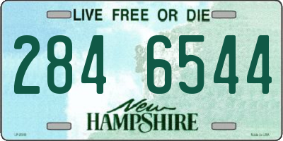 NH license plate 2846544