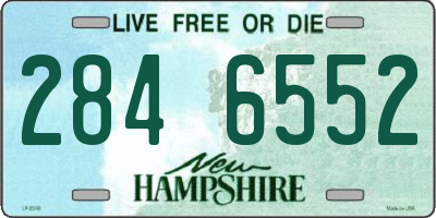 NH license plate 2846552